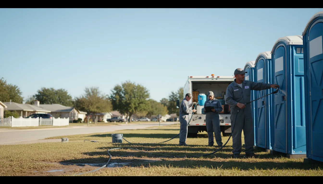 Long-Term Portable Toilet Rental in Charlotte, IA near me